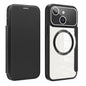 Colored Shield MagSafe Magnetic RFID Anti-theft Leather Phone Case, For iPhone 15 Pro Max, For iPhone 15 Pro, For iPhone 15 Plus, For iPhone 15