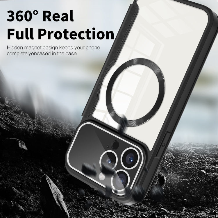 Colored Shield MagSafe Magnetic RFID Anti-theft Leather Phone Case, For iPhone 15 Pro Max, For iPhone 15 Pro, For iPhone 15 Plus, For iPhone 15