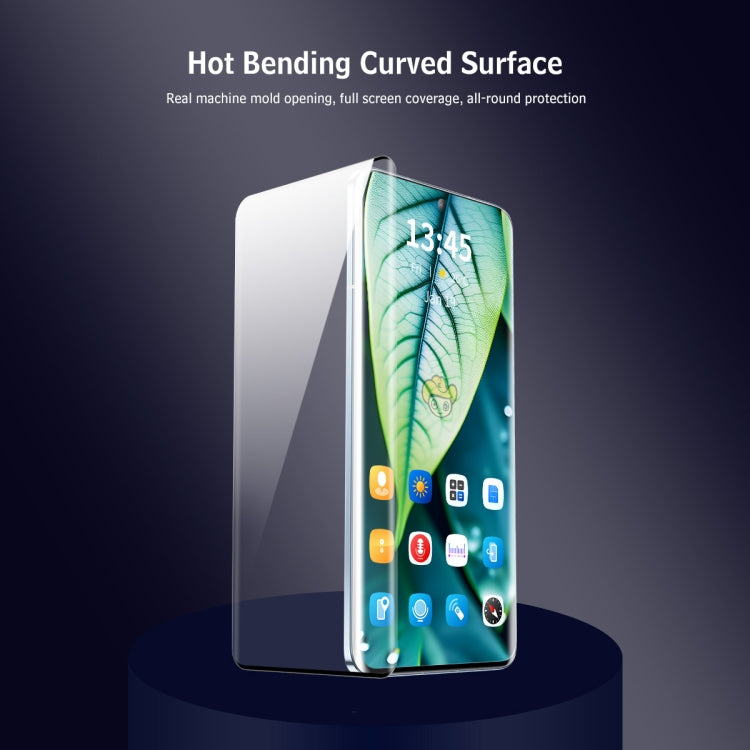 ENKAY Easy Install Hot Bending Full Coverage Side Glue Tempered Glass Film, For OPPO Reno12 / Reno12 Pro Global, For OPPO Find X7, For OPPO Reno10 /11 /11 Pro, For OPPO Find X7 Ultra, For OPPO Reno10 Pro / 10 Pro+, For OPPO Find X6 Pro, For OPPO Find X...