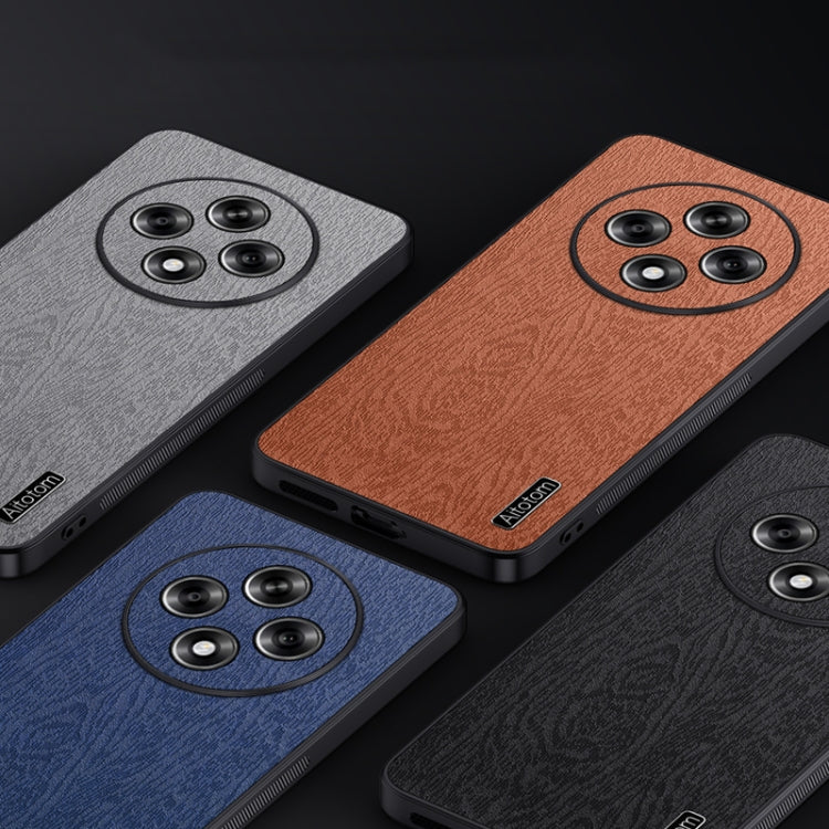 Tree Bark Leather Shockproof Phone Case, For OPPO A3 China, For  OPPO Reno12 F 5G, For OPPO A3 Pro India, For OPPO Reno12 Pro Global, For OPPO Reno12 Global, For OPPO K12X, For OPPO A60 4G Global, For OPPO A3 Pro China