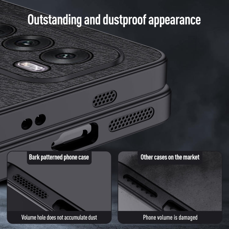 Tree Bark Leather Shockproof Phone Case, For OPPO Reno12 Pro Global, For OPPO Reno12 Global, For OPPO K12X, For OPPO A60 4G Global, For OPPO A3 Pro China, For OPPO Reno11 F, For OPPO Reno11  Global, For OPPO Find X8 Pro