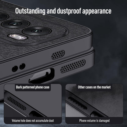 Tree Bark Leather Shockproof Phone Case, For OPPO Reno12 Pro Global, For OPPO Reno12 Global, For OPPO K12X, For OPPO A60 4G Global, For OPPO A3 Pro China, For OPPO Reno11 F, For OPPO Reno11  Global, For OPPO Find X8 Pro