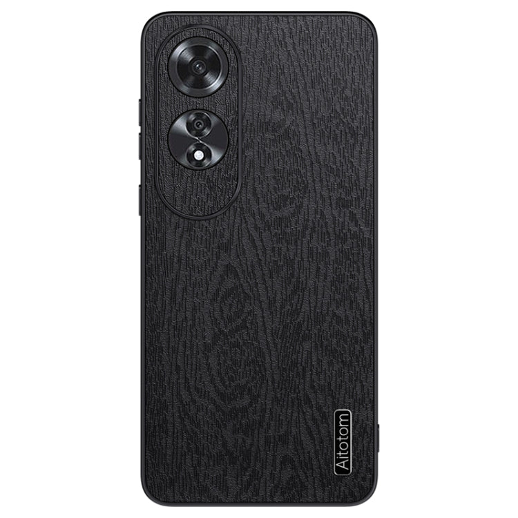 Tree Bark Leather Shockproof Phone Case, For OPPO A3 China, For  OPPO Reno12 F 5G, For OPPO A3 Pro India, For OPPO Reno12 Pro Global, For OPPO Reno12 Global, For OPPO K12X, For OPPO A60 4G Global, For OPPO A3 Pro China
