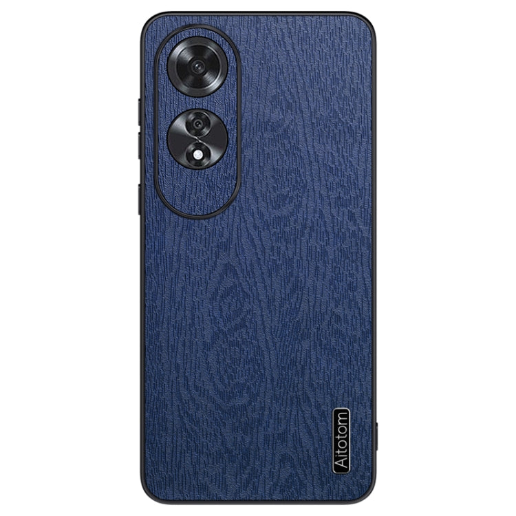 Tree Bark Leather Shockproof Phone Case, For OPPO A3 China, For  OPPO Reno12 F 5G, For OPPO A3 Pro India, For OPPO Reno12 Pro Global, For OPPO Reno12 Global, For OPPO K12X, For OPPO A60 4G Global, For OPPO A3 Pro China