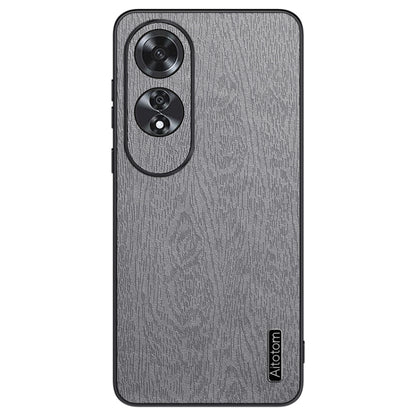 Tree Bark Leather Shockproof Phone Case, For OPPO A3 China, For  OPPO Reno12 F 5G, For OPPO A3 Pro India, For OPPO Reno12 Pro Global, For OPPO Reno12 Global, For OPPO K12X, For OPPO A60 4G Global, For OPPO A3 Pro China