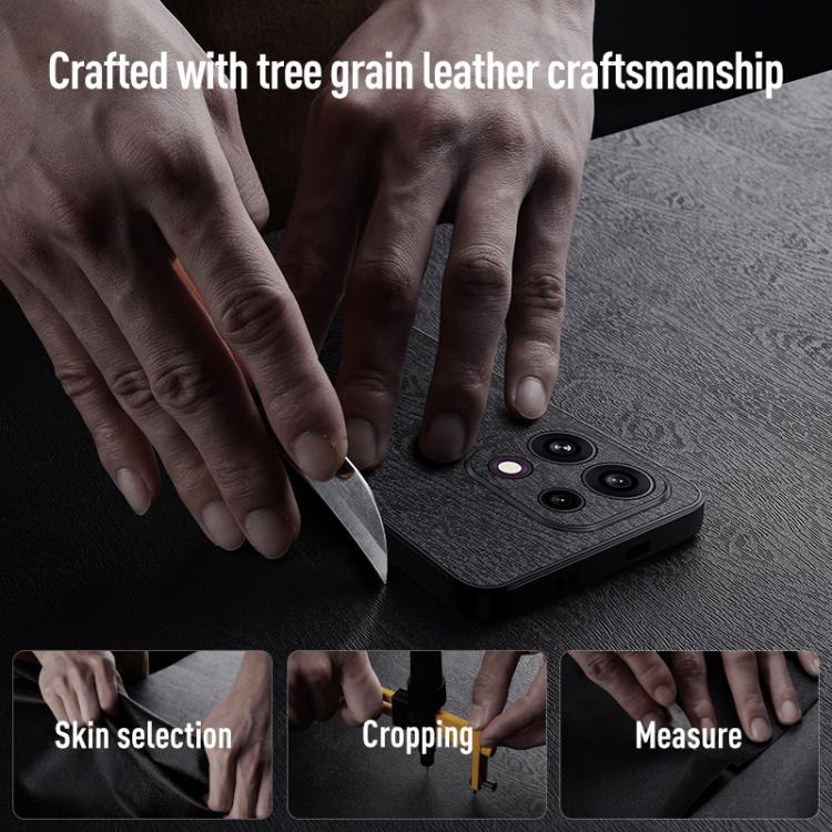 Tree Bark Leather Shockproof Phone Case, For OPPO Reno16 F Global, For OPPO Reno16 Pro Global, For OPPO Reno16 Global, For OPPO A6 Pro Global, For OPPO A5X, For OPPO  A5 Pro Global, For  OPPO A5  Pro China, For OPPO A3X Global