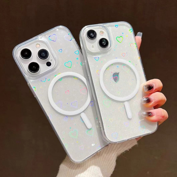 Laser Love MagSafe TPU Phone Case, For iPhone 15 Pro Max, For iPhone 15 Pro, For iPhone 15 Plus, For iPhone 15, For iPhone 14 Plus, For iPhone 14, For iPhone 14 Pro, For iPhone 14 Pro Max, For iPhone 13 Pro Max, For iPhone 13 Pro, For iPhone 13        ...