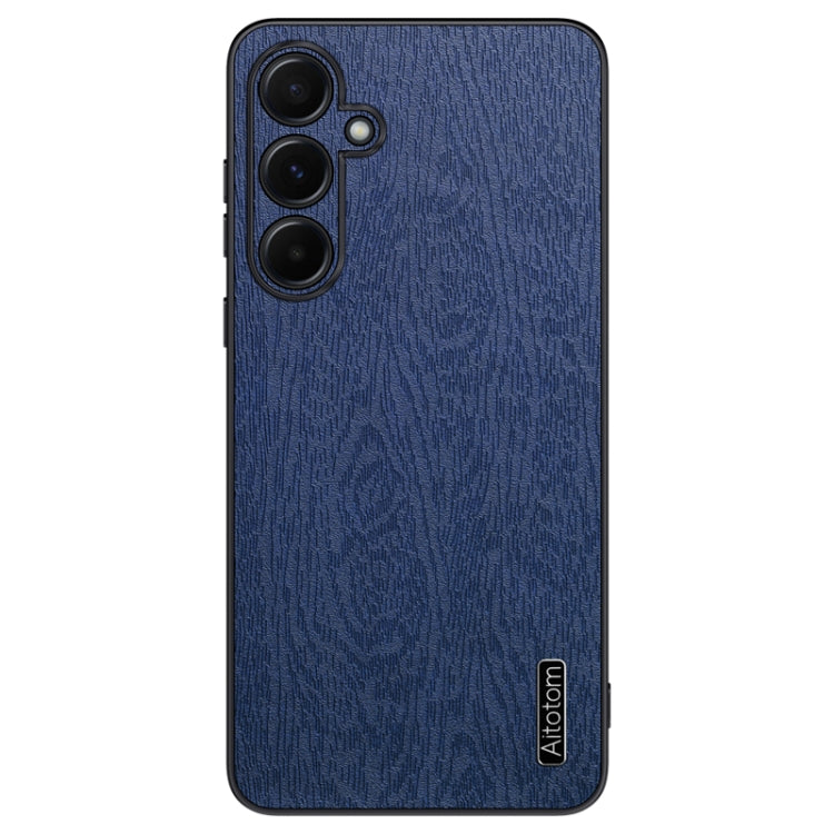 Tree Bark Leather Shockproof Phone Case