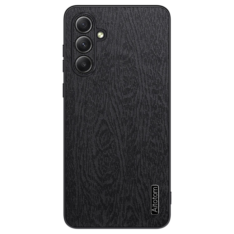 Tree Bark Leather Shockproof Phone Case, For Samsung Galaxy M55, For Samsung Galaxy A55, For Samsung Galaxy S23 FE 5G