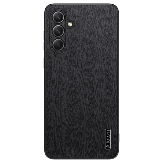 Tree Bark Leather Shockproof Phone Case, For Samsung Galaxy M55, For Samsung Galaxy A55, For Samsung Galaxy S23 FE 5G