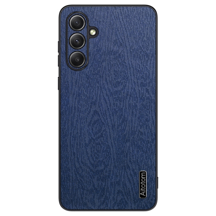 Tree Bark Leather Shockproof Phone Case, For Samsung Galaxy M55, For Samsung Galaxy A55, For Samsung Galaxy S23 FE 5G