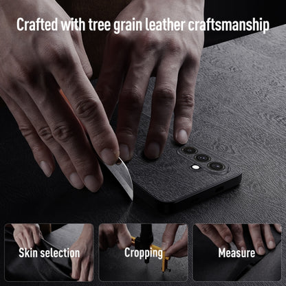 Tree Bark Leather Shockproof Phone Case, For Samsung Galaxy A16 4G, For Samsung Galaxy A06 4G, For Samsung Galaxy S24 FE 5G, For Samsung Galaxy M55, For Samsung Galaxy A55, For Samsung Galaxy S23 FE 5G