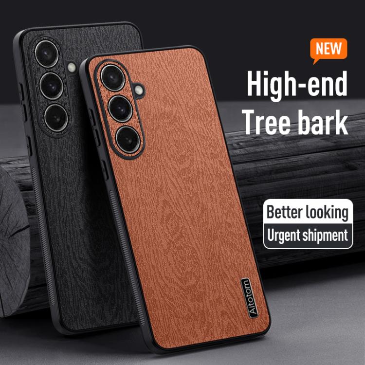 Tree Bark Leather Shockproof Phone Case, For Samsung Galaxy S26+ 5G, For Samsung Galaxy S26 Ultra 5G, For Samsung Galaxy S26 5G, For Samsung Galaxy A57 5G, For Samsung Galaxy A37 5G, For Samsung Galaxy S25 Edge 5G, For Samsung Galaxy A26 5G            ...