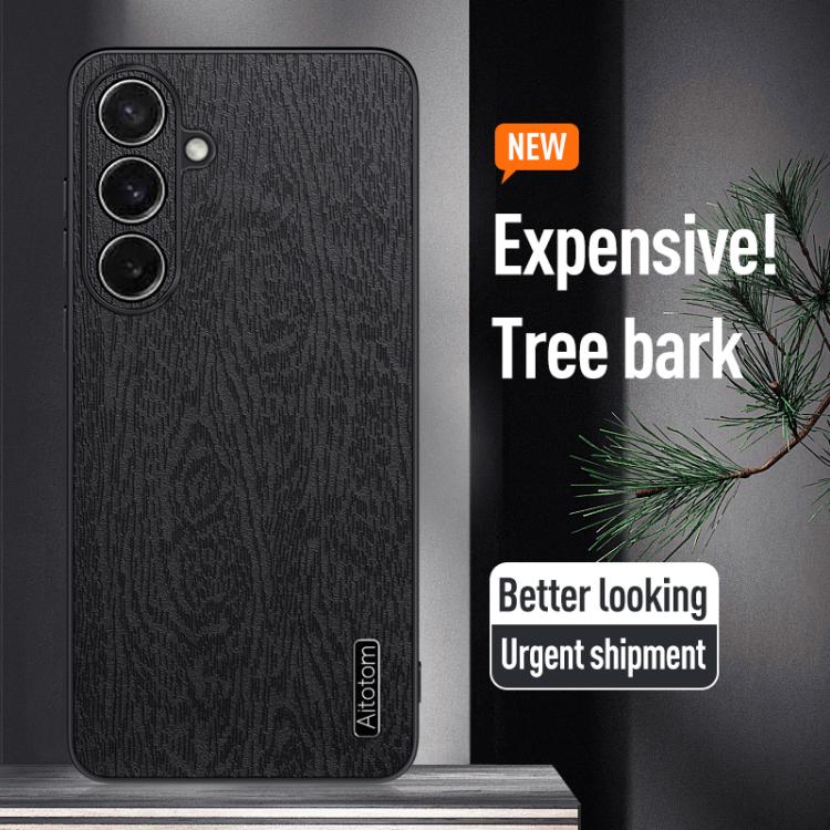 Tree Bark Leather Shockproof Phone Case, For Samsung Galaxy S26+ 5G, For Samsung Galaxy S26 Ultra 5G, For Samsung Galaxy S26 5G, For Samsung Galaxy A57 5G, For Samsung Galaxy A37 5G, For Samsung Galaxy S25 Edge 5G, For Samsung Galaxy A26 5G            ...