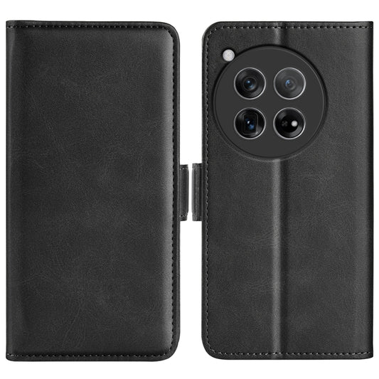 Dual-side Magnetic Buckle Horizontal Flip Leather Phone Case
