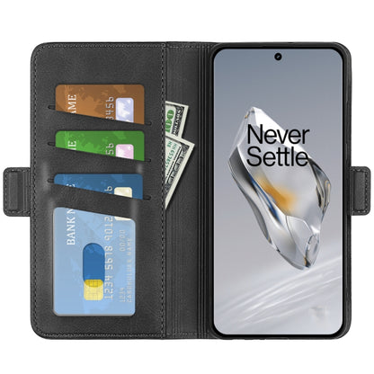 Dual-side Magnetic Buckle Horizontal Flip Leather Phone Case