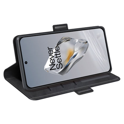 Dual-side Magnetic Buckle Horizontal Flip Leather Phone Case