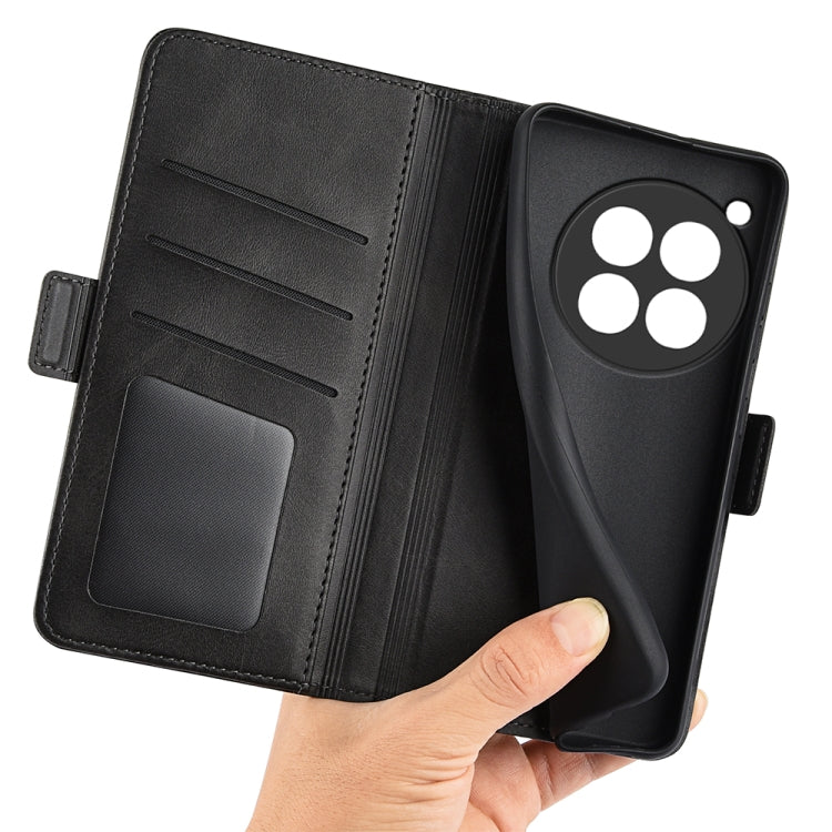 Dual-side Magnetic Buckle Horizontal Flip Leather Phone Case
