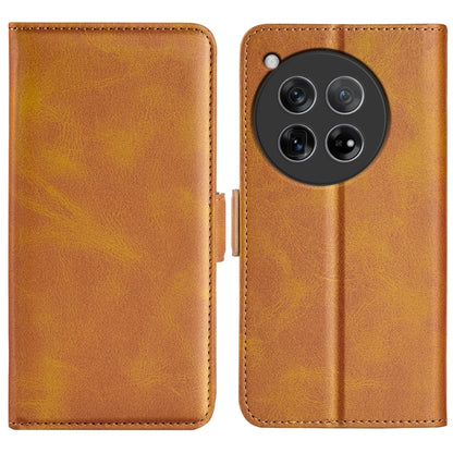 Dual-side Magnetic Buckle Horizontal Flip Leather Phone Case