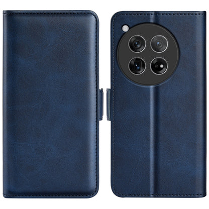 Dual-side Magnetic Buckle Horizontal Flip Leather Phone Case