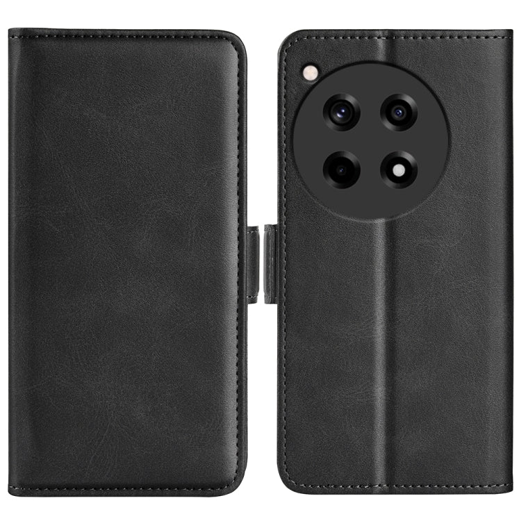 Dual-side Magnetic Buckle Horizontal Flip Leather Phone Case