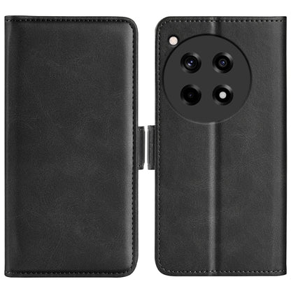 Dual-side Magnetic Buckle Horizontal Flip Leather Phone Case