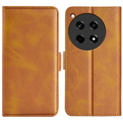Dual-side Magnetic Buckle Horizontal Flip Leather Phone Case