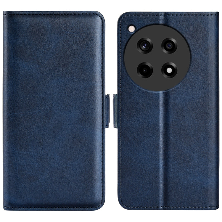 Dual-side Magnetic Buckle Horizontal Flip Leather Phone Case