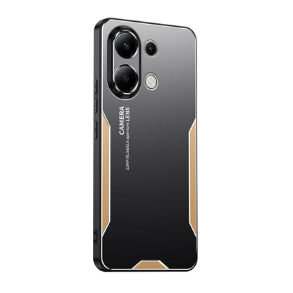 Blade Series TPU Hybrid Metal Phone Case, For Xiaomi Redmi 14C, For Xiaomi Redmi Turbo3, For Xiaomi Civi 4 Pro, For Xiaomi Redmi A3 4G, For Xiaomi Redmi Note 13 Pro 4G, For Xiaomi Redmi Note 13 4G