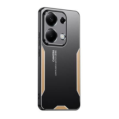 Blade Series TPU Hybrid Metal Phone Case, For Xiaomi Redmi 14C, For Xiaomi Redmi Turbo3, For Xiaomi Civi 4 Pro, For Xiaomi Redmi A3 4G, For Xiaomi Redmi Note 13 Pro 4G, For Xiaomi Redmi Note 13 4G
