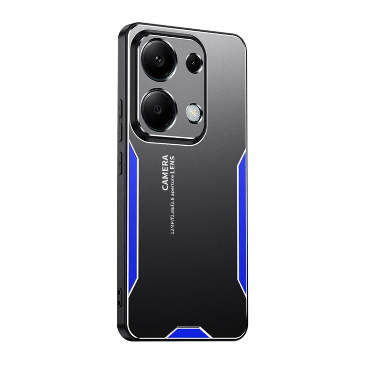 Blade Series TPU Hybrid Metal Phone Case, For Xiaomi Redmi 14C, For Xiaomi Redmi Turbo3, For Xiaomi Civi 4 Pro, For Xiaomi Redmi A3 4G, For Xiaomi Redmi Note 13 Pro 4G, For Xiaomi Redmi Note 13 4G