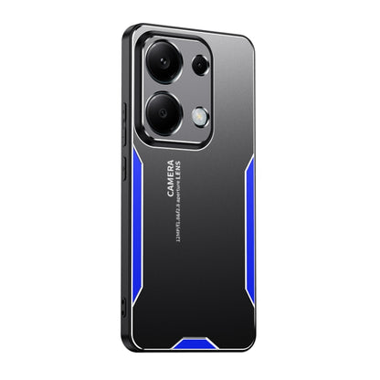 Blade Series TPU Hybrid Metal Phone Case, For Xiaomi Redmi 14C, For Xiaomi Redmi Turbo3, For Xiaomi Civi 4 Pro, For Xiaomi Redmi A3 4G, For Xiaomi Redmi Note 13 Pro 4G, For Xiaomi Redmi Note 13 4G