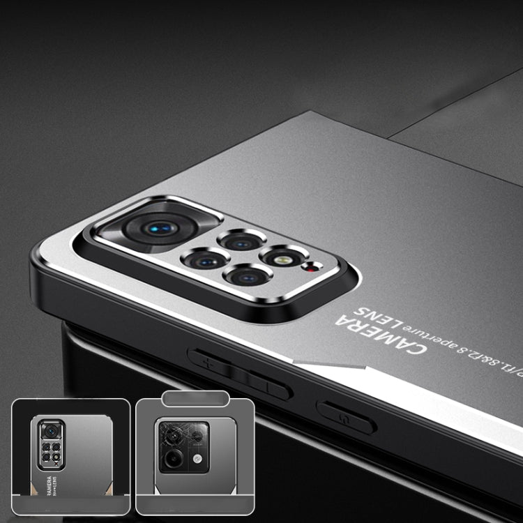 Blade Series TPU Hybrid Metal Phone Case