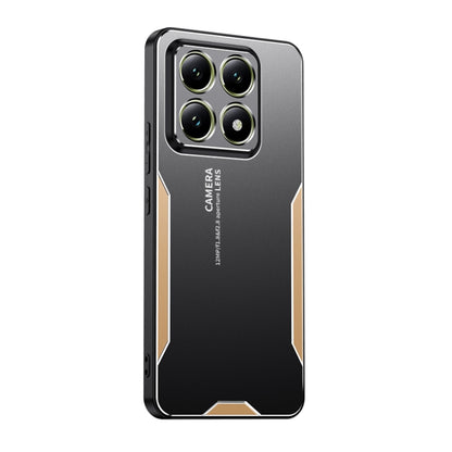 Blade Series TPU Hybrid Metal Phone Case, For Xiaomi 15, For Xiaomi Redmi Note 14 5G, For Xiaomi Redmi Note 14 Pro+ 5G, For Xiaomi Redmi Note 14 Pro 5G, For Xiaomi 14T Pro, For Xiaomi 14T