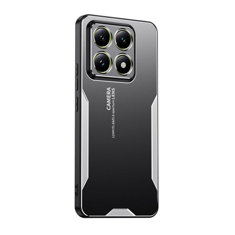 Blade Series TPU Hybrid Metal Phone Case, For Xiaomi 15, For Xiaomi Redmi Note 14 5G, For Xiaomi Redmi Note 14 Pro+ 5G, For Xiaomi Redmi Note 14 Pro 5G, For Xiaomi 14T Pro, For Xiaomi 14T