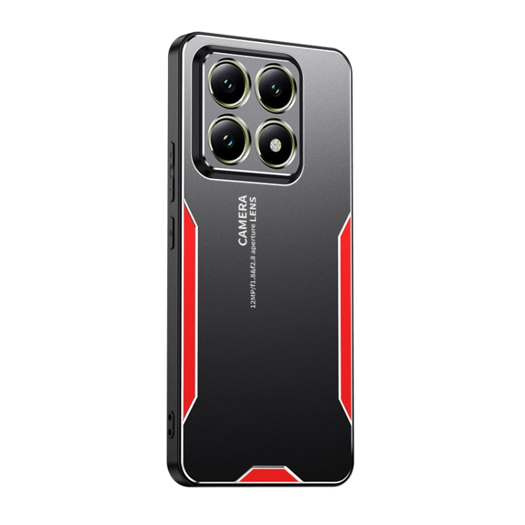 Blade Series TPU Hybrid Metal Phone Case, For Xiaomi 15, For Xiaomi Redmi Note 14 5G, For Xiaomi Redmi Note 14 Pro+ 5G, For Xiaomi Redmi Note 14 Pro 5G, For Xiaomi 14T Pro, For Xiaomi 14T