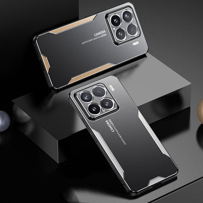 Blade Series TPU Hybrid Metal Phone Case, For Xiaomi 15, For Xiaomi Redmi Note 14 5G, For Xiaomi Redmi Note 14 Pro+ 5G, For Xiaomi Redmi Note 14 Pro 5G, For Xiaomi 14T Pro, For Xiaomi 14T