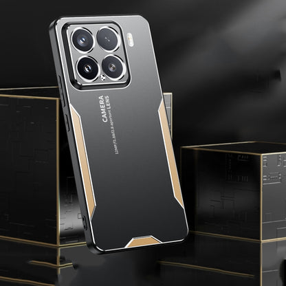 Blade Series TPU Hybrid Metal Phone Case, For Xiaomi 15, For Xiaomi Redmi Note 14 5G, For Xiaomi Redmi Note 14 Pro+ 5G, For Xiaomi Redmi Note 14 Pro 5G, For Xiaomi 14T Pro, For Xiaomi 14T