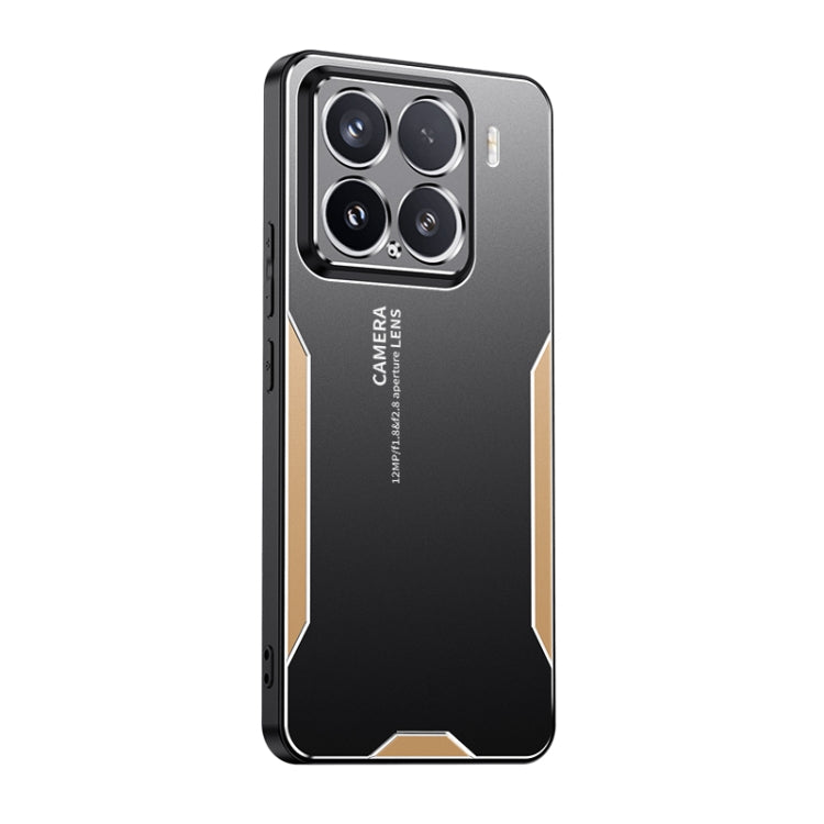 Blade Series TPU Hybrid Metal Phone Case, For Xiaomi 15, For Xiaomi Redmi Note 14 5G, For Xiaomi Redmi Note 14 Pro+ 5G, For Xiaomi Redmi Note 14 Pro 5G, For Xiaomi 14T Pro, For Xiaomi 14T