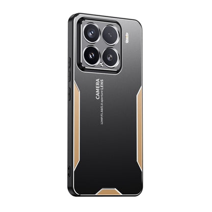 Blade Series TPU Hybrid Metal Phone Case, For Xiaomi 15, For Xiaomi Redmi Note 14 5G, For Xiaomi Redmi Note 14 Pro+ 5G, For Xiaomi Redmi Note 14 Pro 5G, For Xiaomi 14T Pro, For Xiaomi 14T
