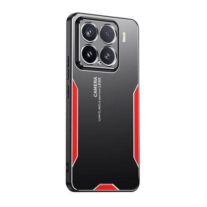 Blade Series TPU Hybrid Metal Phone Case, For Xiaomi 15, For Xiaomi Redmi Note 14 5G, For Xiaomi Redmi Note 14 Pro+ 5G, For Xiaomi Redmi Note 14 Pro 5G, For Xiaomi 14T Pro, For Xiaomi 14T