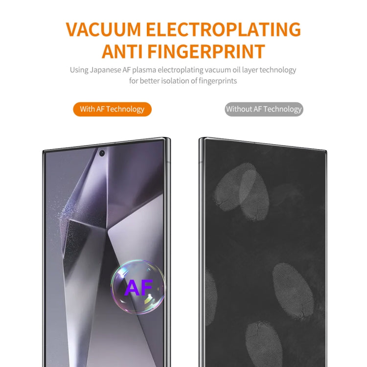 ENKAY Easy Install 0.18mm High Alumina Silicon Full Glass Film, Support Ultrasonic Unlock