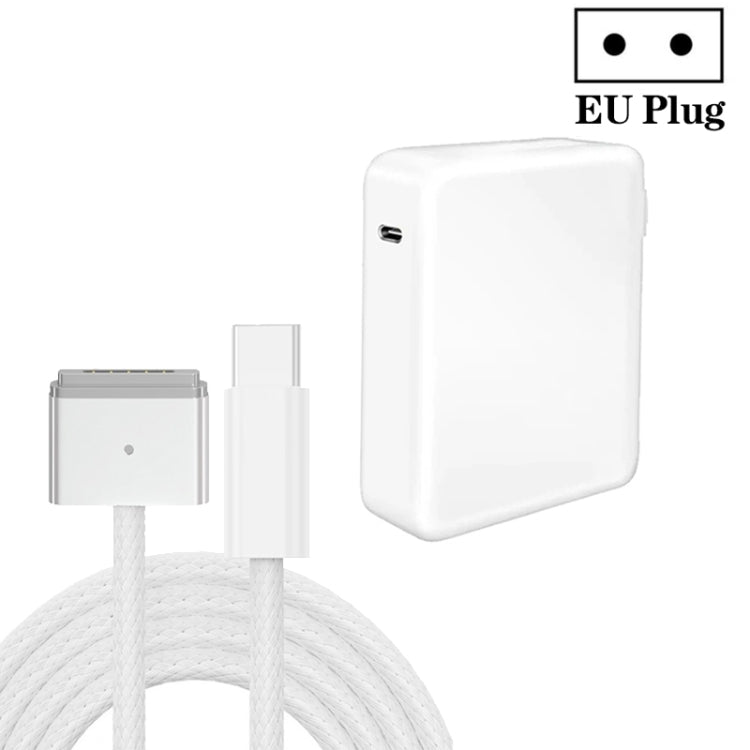 140W USB-C PD Power Adapter with Type-C to Magsafe3 Magnetic Charging Cable, Length: 2 m