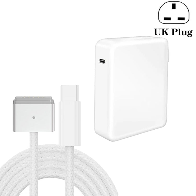 140W USB-C PD Power Adapter with Type-C to Magsafe3 Magnetic Charging Cable, Length: 2 m