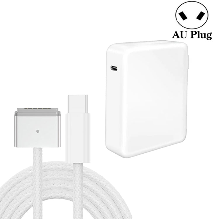 140W USB-C PD Power Adapter with Type-C to Magsafe3 Magnetic Charging Cable, Length: 2 m