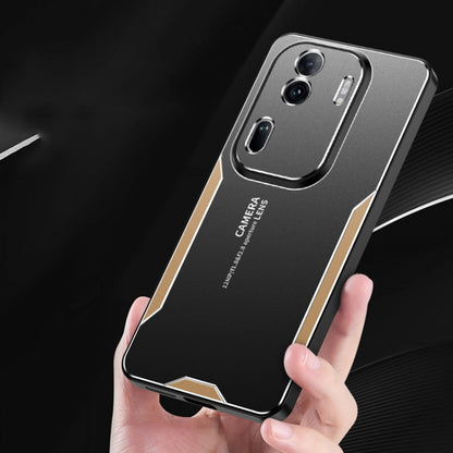Blade Series TPU Hybrid Metal Phone Case