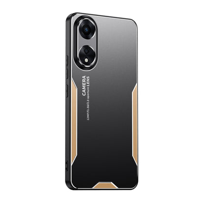 Blade Series TPU Hybrid Metal Phone Case, For OPPO Find X8 Pro, For OPPO A1 Pro, For OPPO A58, For OPPO A57 5G, For OPPO K10, For OPPO A96