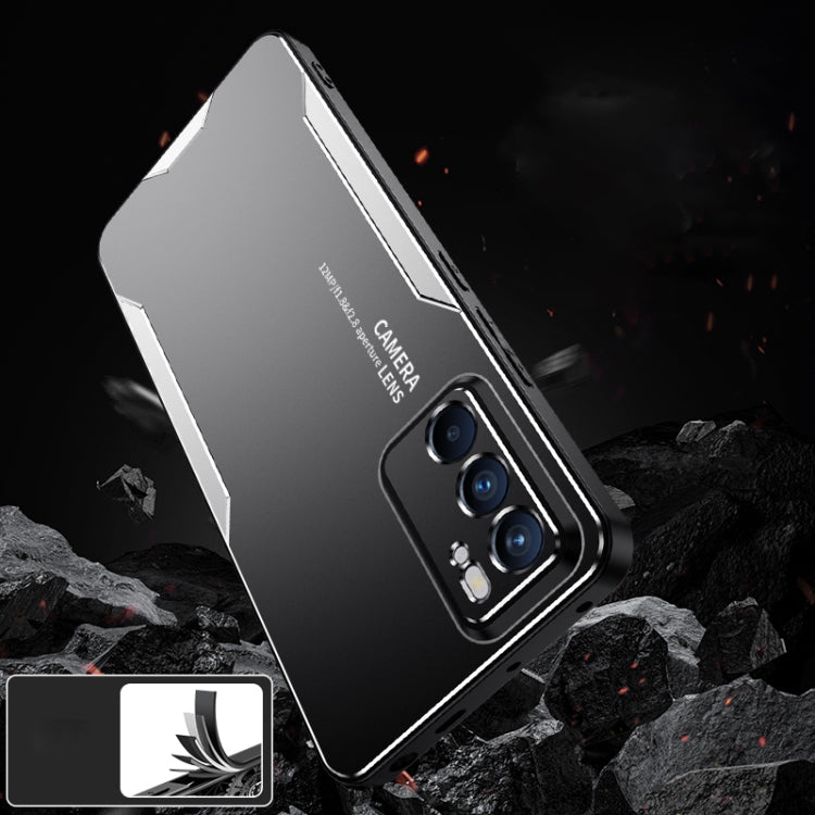 Blade Series TPU Hybrid Metal Phone Case, For OPPO Reno6, For OPPO A93, For OPPO A55, For OPPO Reno4 SE, For OPPO Reno4, For OPPO Reno3 Pro