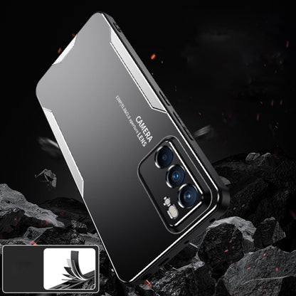 Blade Series TPU Hybrid Metal Phone Case, For OPPO Reno6, For OPPO A93, For OPPO A55, For OPPO Reno4 SE, For OPPO Reno4, For OPPO Reno3 Pro
