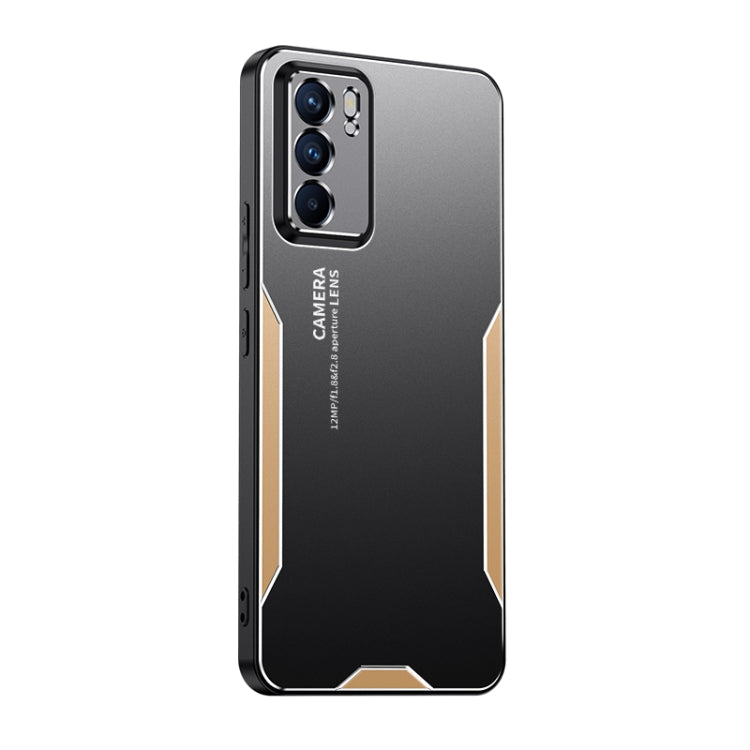 Blade Series TPU Hybrid Metal Phone Case, For OPPO Reno6, For OPPO A93, For OPPO A55, For OPPO Reno4 SE, For OPPO Reno4, For OPPO Reno3 Pro